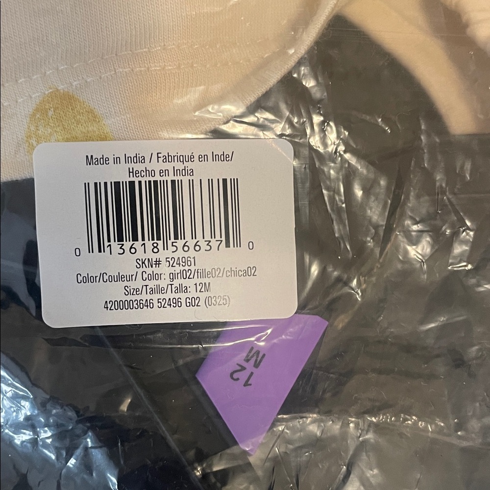 Gerber Baby Dress with lemons linen feel nwt - Picture 12 of 12